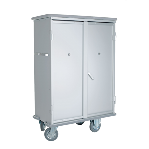 Il carrello in alluminio 1550: per l’igiene e il trasporto della biancheria ospedaliera